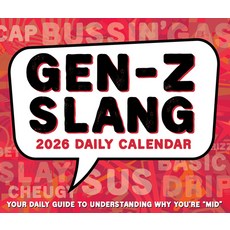 (英文圖書)Gen Z Slang 2026 5.4 X 6.2 Box Calendar Spiral, Willow Creek Press Calendars, 英文, 螺旋裝訂