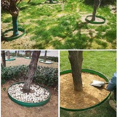잔디엣지 경계 분리대 가든 토양 꽃밭 울타리 흙막이 그린 10cm 폭 10m