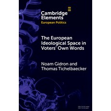 (영문도서) The European Ideological Space in Voters' Own Words Paperback, Cambridge University Press, English, 9781009439329