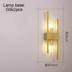 유럽 ​​버블 K9 솔리드 크리스탈 열 벽 Sconces 라이트 침실 레스토랑 럭셔리 장식 조명 램프, 01 black18W, 01 3000K warm white