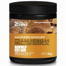 조은약초 프리미엄 국산 상황버섯 분말 가루, 50g, 1개