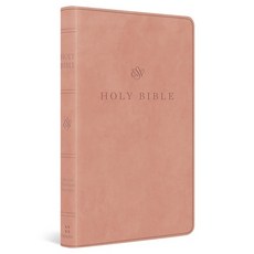 (영문도서)ESV Premium Church Bible Large Print Red Letter (Trutone Blush Rose) Imitation Leather, Crossway, English, 9798874904050