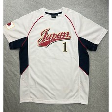 日本國家棒球隊 侍棒球隊 samurai 速乾排汗 練習T, 1個