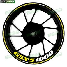 오토바이 전면 후면 휠 스티커 수정 반사, 14. GSX-S1000-21, 1개