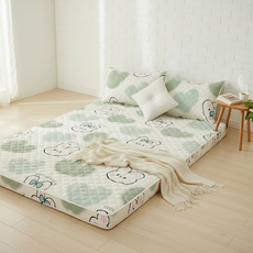 씽윤 사계절 깨끗한 누빔 토퍼 커버 10cm 완전고정형 매트리스 커버, Type02