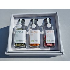 댬양 담금주 선물세트 6호 담향주(대나무주) +애정주(감귤주)+우정주(딸기주) 담그기 담금주키트 1병 500ml 5종, 애정주(감귤주), 1개