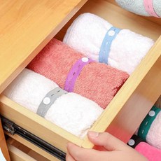 망고땡 단추형 옷 고정 끈 10개 포장끈