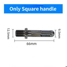 32/42/50MM 장작 분배기 기계 드릴 비트 우드 콘 펀치 드라이버 스퀘어/라운드/육각 섕크 분할 드릴링 도구, 1개