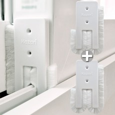 비엠 1+1 샷시 창문 틈새막이 풍지판 간편설치 벌레 외풍차단 미세먼지 바람막이 난방비 절약 발수 모헤어, 01.창문용+창문용 01.창문용+창문용