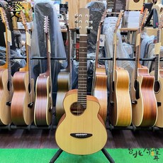 【北烏/原聲】aNueNue 彩虹人 M10 羽毛鳥 36吋小吉他 雲杉木面單板/桃花心木側背, 1個