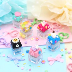 봄이오나봄 키트 5인용 키캡키링 만들기 키보드 키링 재료 청축 클리커 딸깍이 비즈 공예 집콕놀이 단체 기관 체험 활동, 5세트