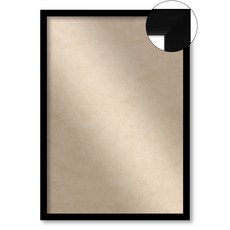 누니 500피스 직소 퍼즐 액자 38x52 cm 슬림 알베로 우드, 블랙, 1개