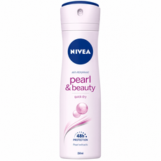 NIVEA 珍珠光萃 48小時長效保護 止汗噴霧, 1個, 150ml