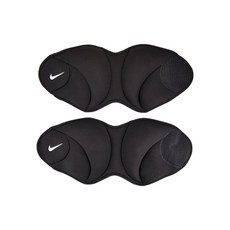 나이키 2.5lbs "블랙/화이트" 앵클 웨이트 2팩