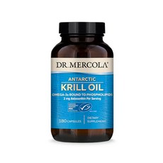 DR. MERCOLA 磷蝦油膠囊, 180顆, 1罐