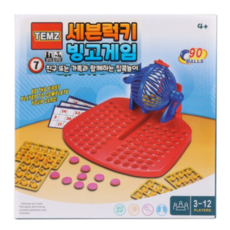 바니랜드 세븐럭키 빙고게임, 혼합색, 5개