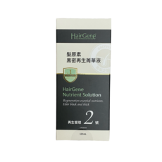 HAIR GENE 寶齡富錦 髮原素 黑密再生菁華液 120ml，滋養髮根，強韌髮絲，再現豐盈濃密秀髮, 120ml, 1瓶