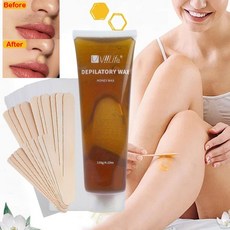 Villife Depilatory Wax Hair Removal Sugaring Cold 120g Kit Natural Painless For Arm Leg Facial Under, 1개