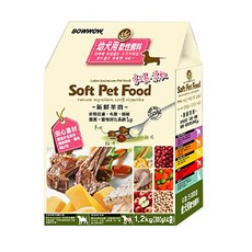 BOWWOW 犬用軟性飼料1.2Kg-3Kg, 1個, 幼犬