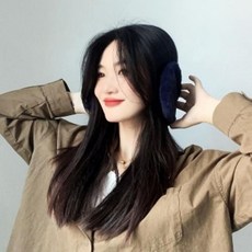 겨울털귀마개 베이직 방한 귀마개 운동 귀덮개 겨울, 없음