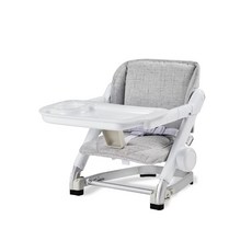 Unilove Feed Me 攜帶式折疊寶寶餐椅, 單寧灰