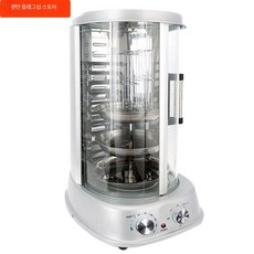 전기구이 통닭기계 초벌 스모크 대량 호프집 상업용, 은색 대형 회전식 오븐 5개 세트