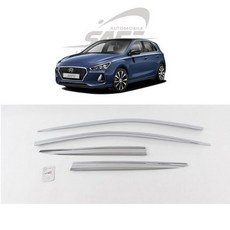 현대i30PD 차량 햇빛가리개 경동 크롬썬바이저, 본상품