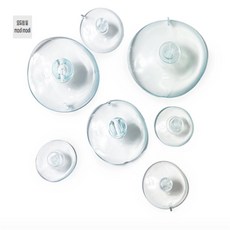 미지쇼 흡착고무 흡착판, 40(4개입)