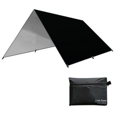 리틀포레스트 미니타프+파우치 3x3m, 블랙