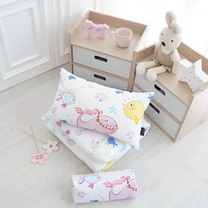 인하우스 [단품 - 베개커버] 씨스타 면 리플 여름용 낮잠이불 베개커버