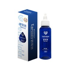 VetHelper 賀波 舒耳悠潔耳液，溫和清潔耳道，預防感染，維護狗狗聽力健康, 1個, 100ml