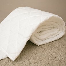 棉床本舖 雙人6X7尺 四季薄被胎(180X210cm) 可水洗 台灣製 被胎, 白色