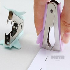 파스텔 제침기 스태플 집게 스탬플러 호치케스침제거 핀뽑기, 1개, 상세페이지 참조