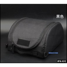野戰搖滾-生存遊戲 戰術頭盔攜行袋 黑色 手提包 裝備袋 多地形迷彩, 1個