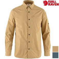 Fjallraven 北極狐 Abisko Hike Shirt LS 男款 長袖健行襯衫 82263