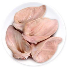 (배터짐) 국내산 큰 돼지귀 돈귀 8개 (일요일&당일발송), 650g, 2개