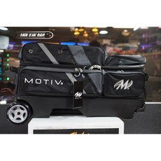 Motiv最新年度保齡球袋 雙球袋 三球袋 滾球堂, 豪華版灰黑色 三球, 1個