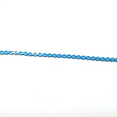 치과 교정 탄성 고무 파워 체인 교정기 밴드 짧음/긴/닫힘 치아 교정기용 (롱 스카이 블루) 193406, 하늘색