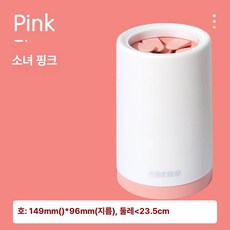 제이앤코_JNKO 반려동물발세척기 강아지휴대용족욕컵 세척용이 소형 대형, 대형 핑크, 1개