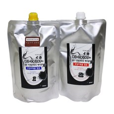 뉴겐 금송 이카보쿠쥬우 오징어먹물 염색약, 네추럴브라운, 1개