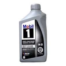Mobil 1 5W-20 全合成機油 福特規格, 1個