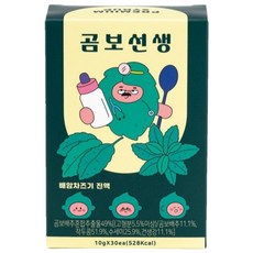 곰보선생 배암차즈기진액 곰보배추시럽 액상스틱, 300g, 3개, 10g