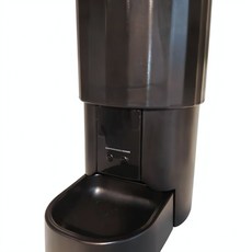 智慧寵物自動餵食器 4L APP智能操作, 黑按鍵款, 1個