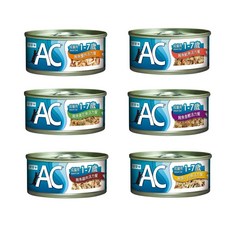 沛特 AC 健寶 1-7歲 貓罐頭【24罐組】幼貓 成貓, 1個, 青花魚活力餐,超取限一箱