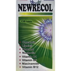 NEWRECOL 綜合維生素 B群 薑黃 酵母 150粒, 1個, 150顆