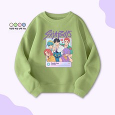 팝 캐릭터 아동 맨투맨 KPOP 데몬 스 가을 겨울 티셔츠