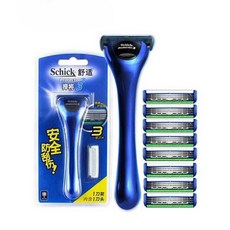 만물상쉬크 프로텍터3용 교체 면도날 12개 3중날 면도기 Schick222678 1. 교체용 칼날 ... 1개285223, 1개