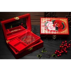 公主的夢中婚禮胭脂水粉, 1個, C款 單買古典中國風化妝箱