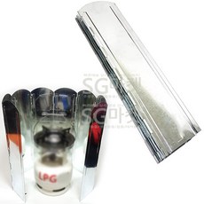 해바라기버너 / 가스용기3kg, 초대형 바람막이 (8단 ), 1개