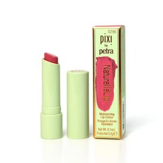 Pixi NaturelleLip | 해바라기 오일 호호바 및 비타민 E가 함유된 하이드레이팅 데미 매트 립스틱 | 자연스러운 마감 및 하루 종일 편안한 착용 | 프림로즈 |
